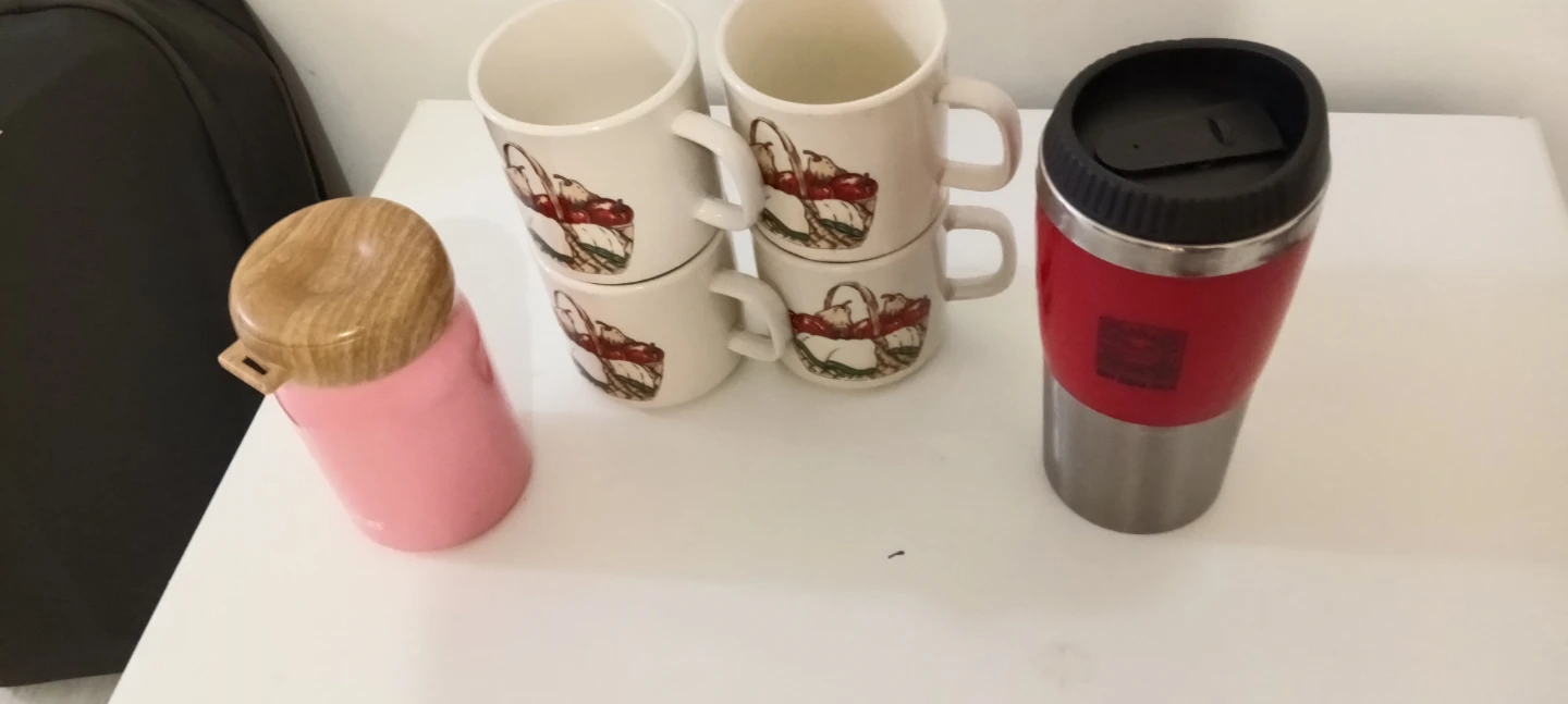 Set of 4 Mugs and 1 Travel Tumbler - photo 2