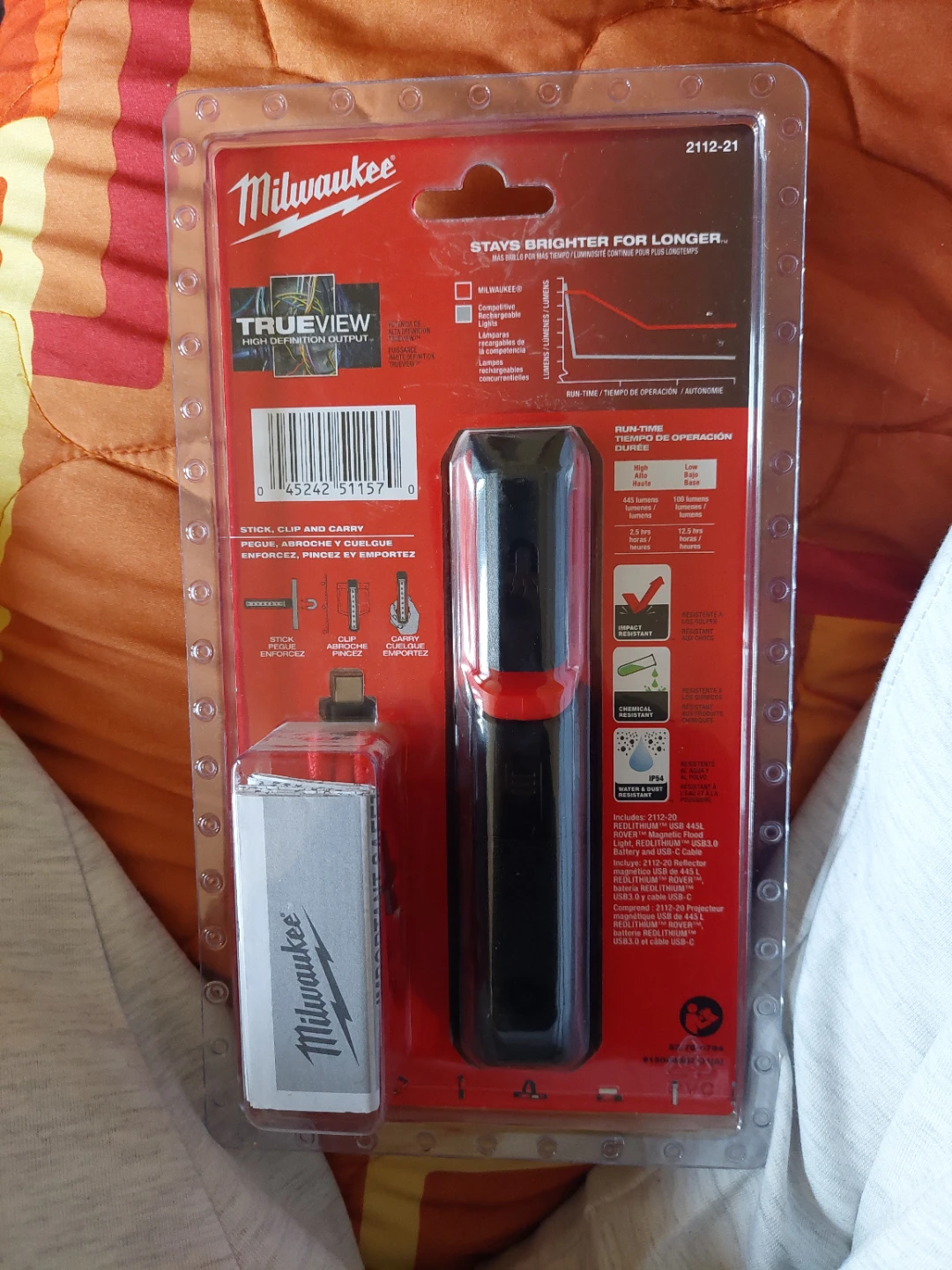 Milwaukee REDLITHIUM USB 445L Magnetic Compact Work Light - photo 2