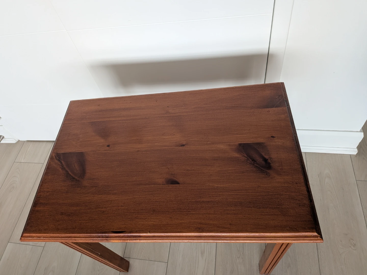 Wooden End Table - photo 4