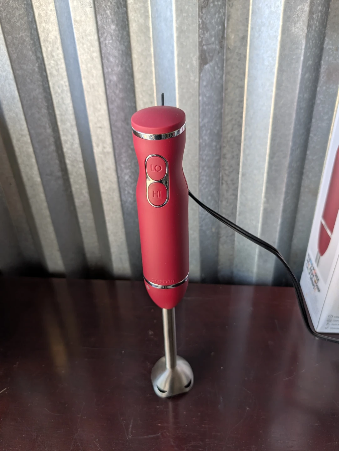 Chefman Soft-Touch Immersion Blender - photo 2