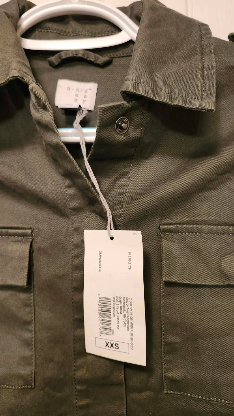 A New Day Olive Green Utility Jacket - photo 3