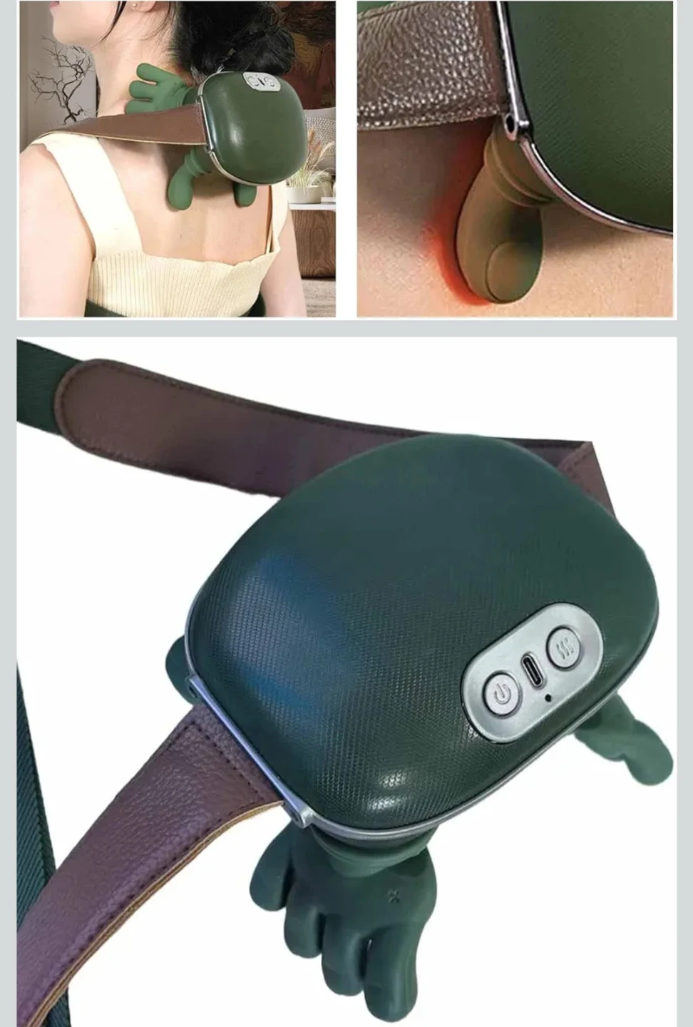 Neck Massager with Heating Function - photo 2