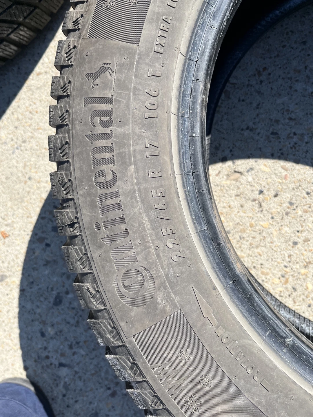 225/65R17 WinterContact Snow Tires (Set of 4) - photo 3