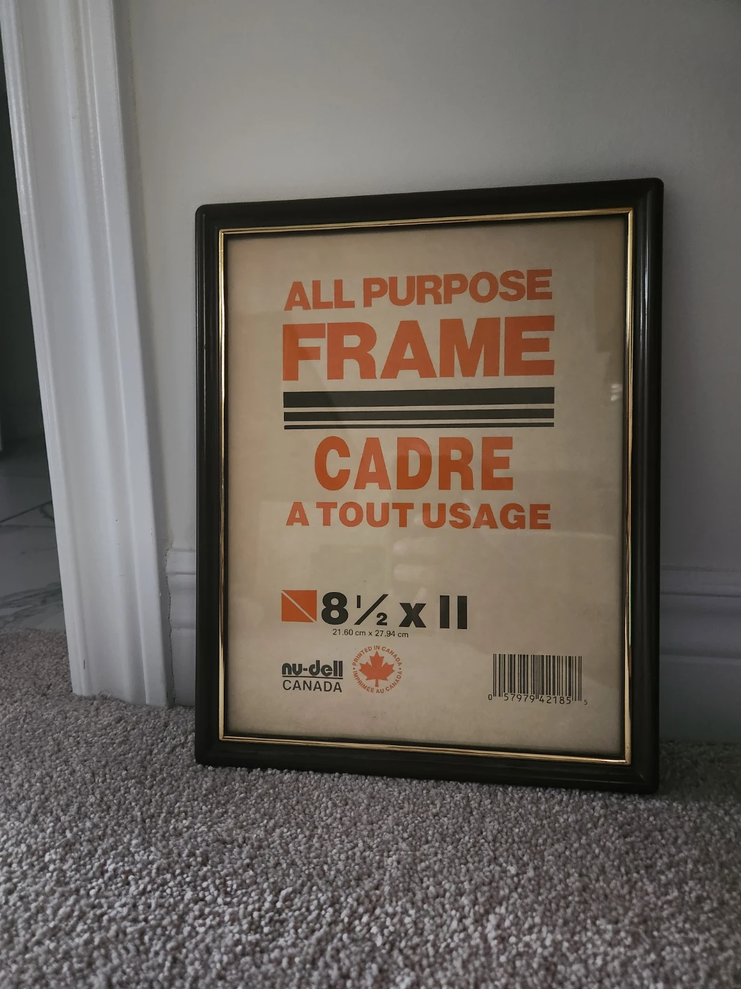 Nu-Dell Canada All Purpose Frame 8 1/2 x 11