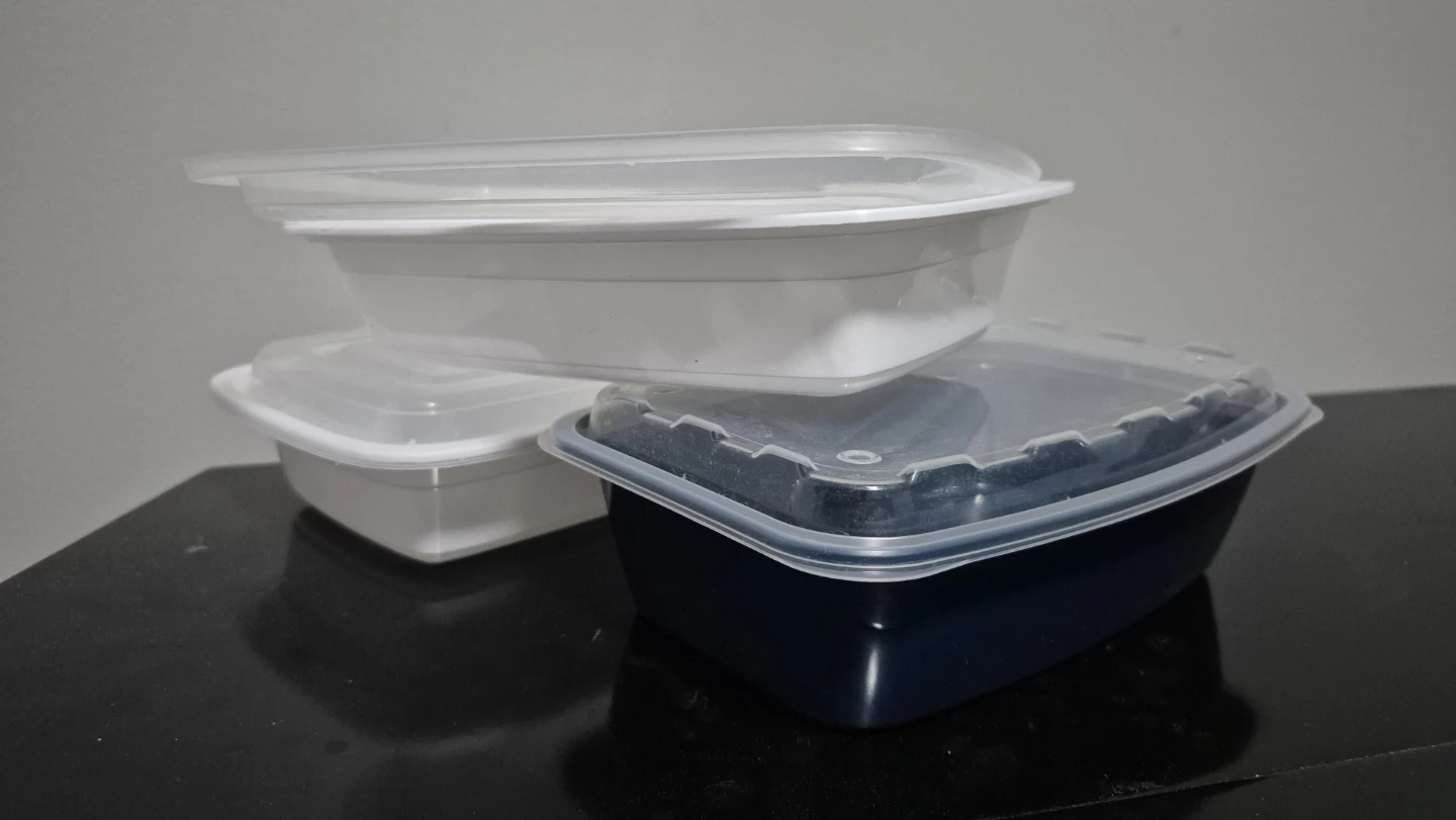 Plastic Food Storage Containers with Lids