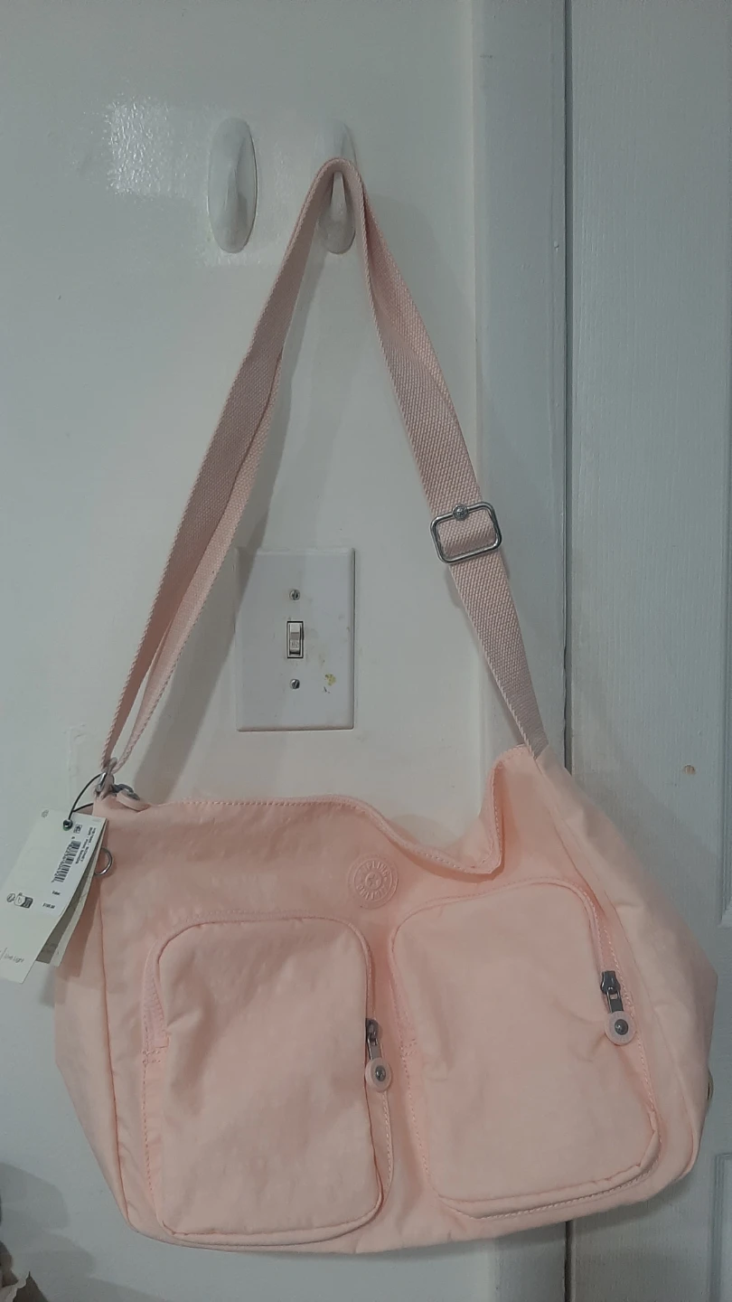 Kipling HB2925 Sidley Hobo Bag - Pink Sand