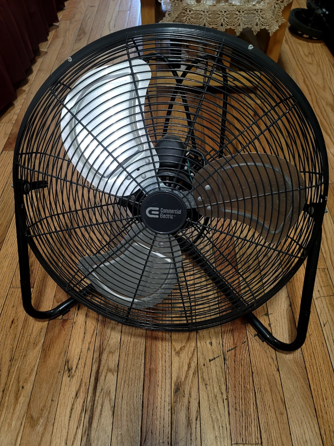 Ventilador de piso de alta velocidad de 20 pulgadas