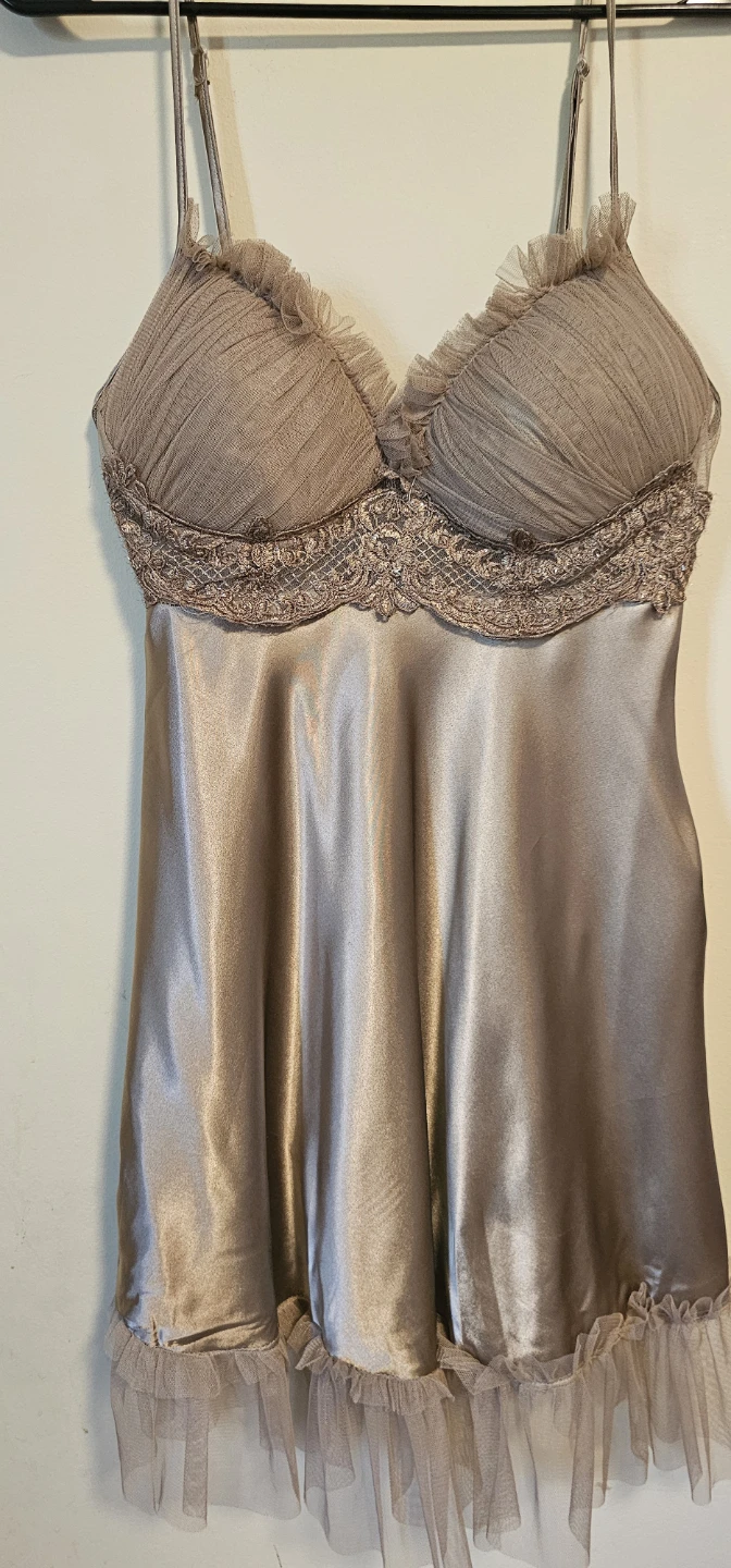 Women's Satin Babydoll Lingerie - photo 3