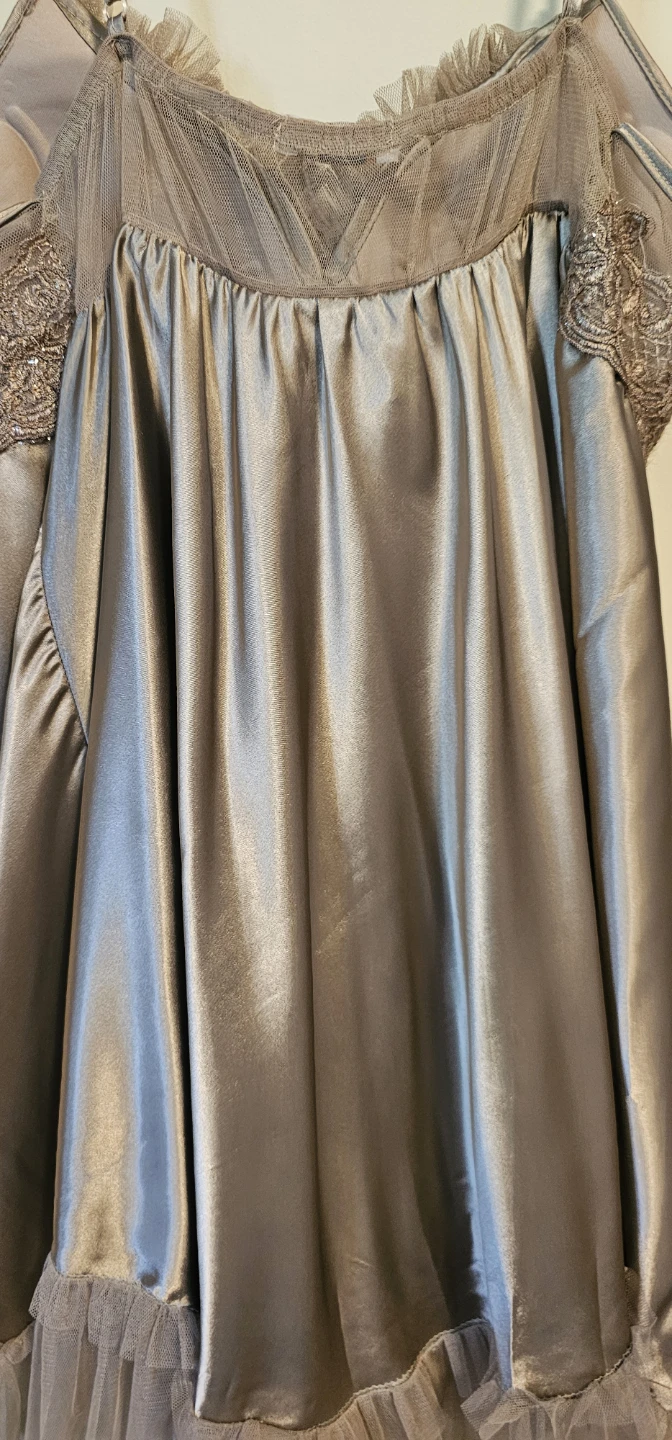 Women's Satin Babydoll Lingerie - photo 4