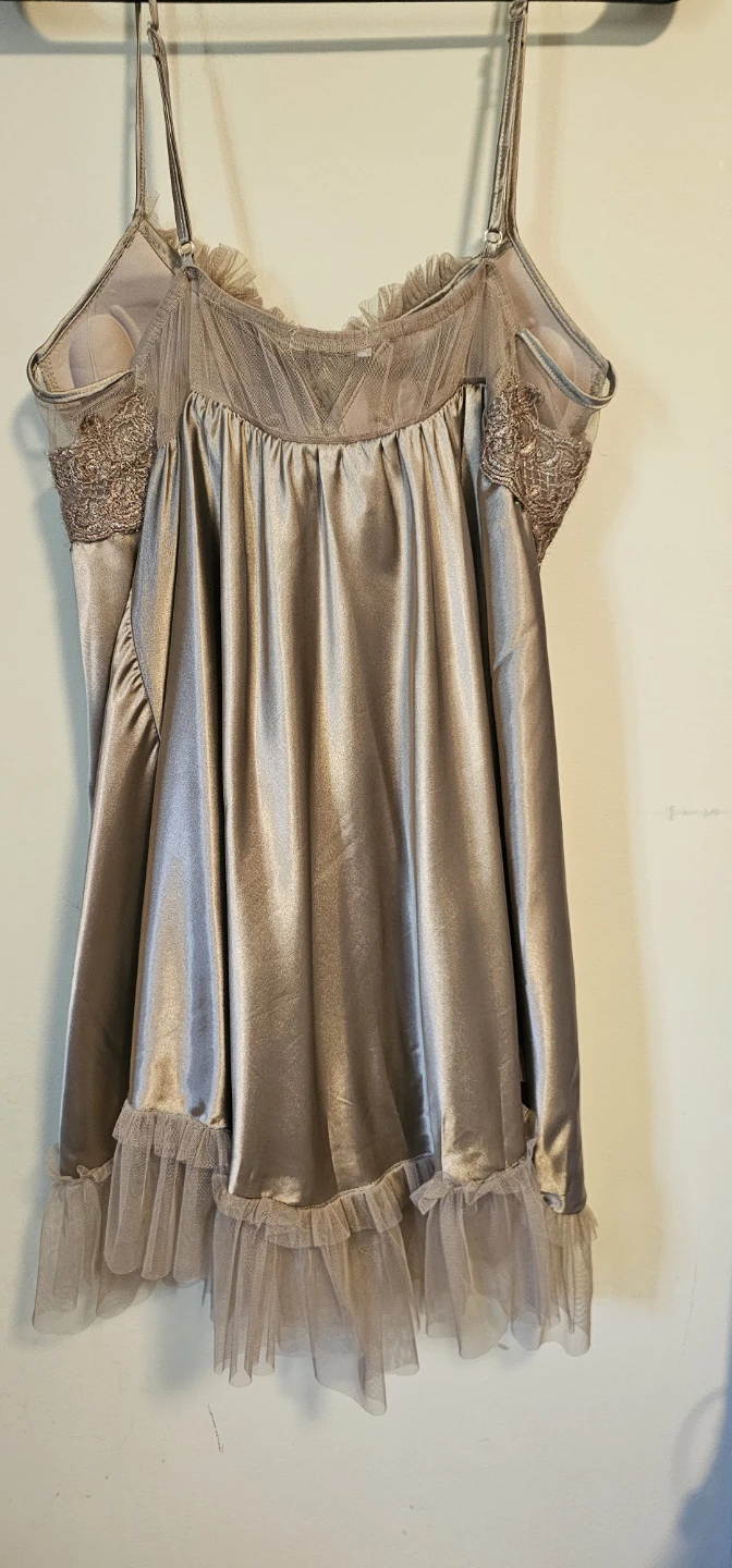 Women's Satin Babydoll Lingerie - photo 5
