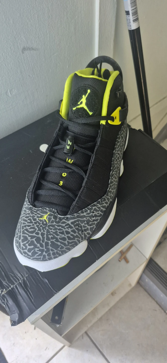 Jordan 6 Rings "Venom Green" Men's Sneakers