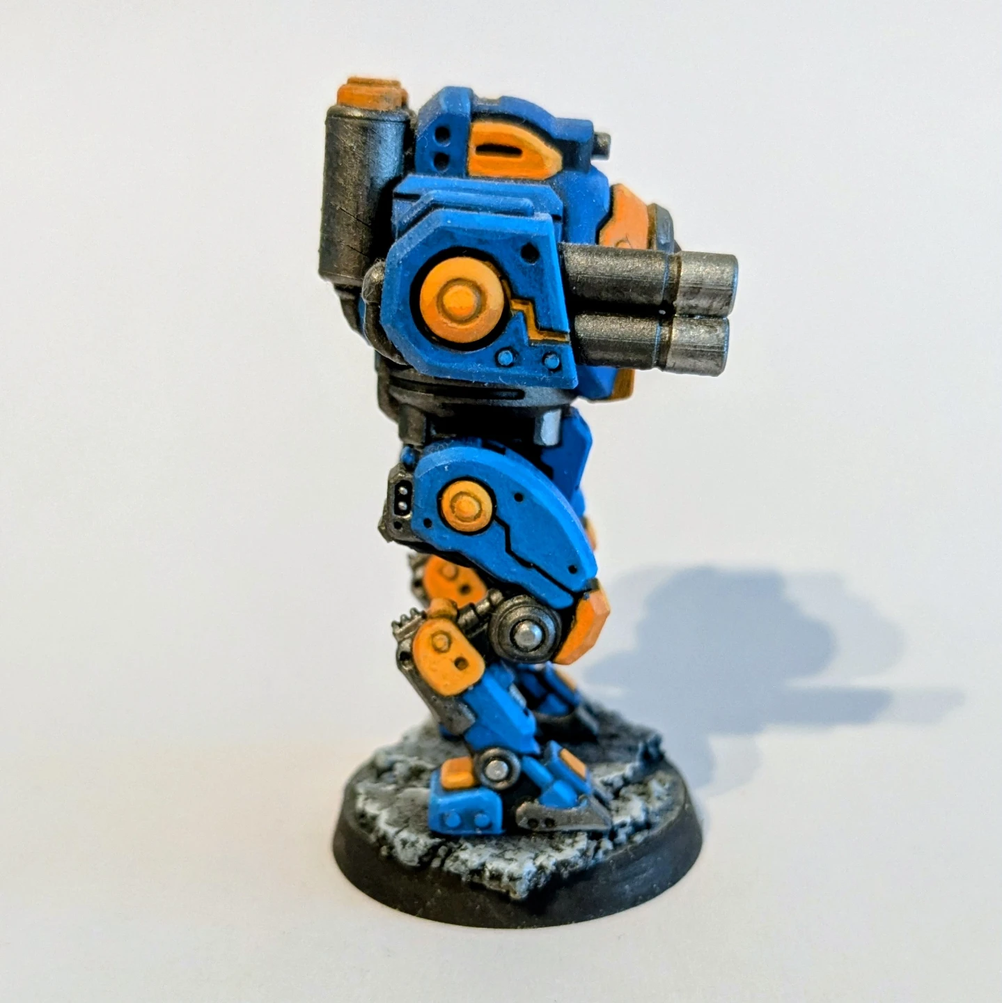 Painted Miniature Walker Mech Figure - photo 2