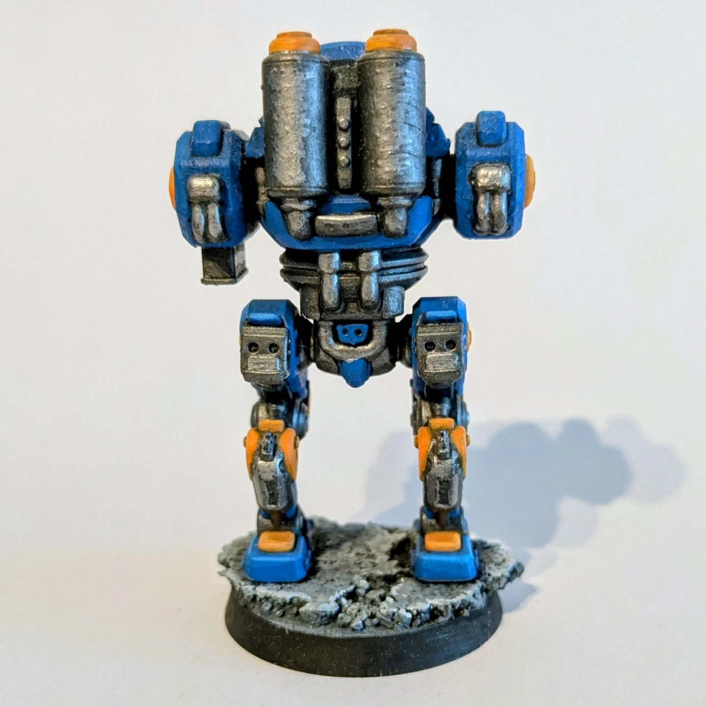 Painted Miniature Walker Mech Figure - photo 3