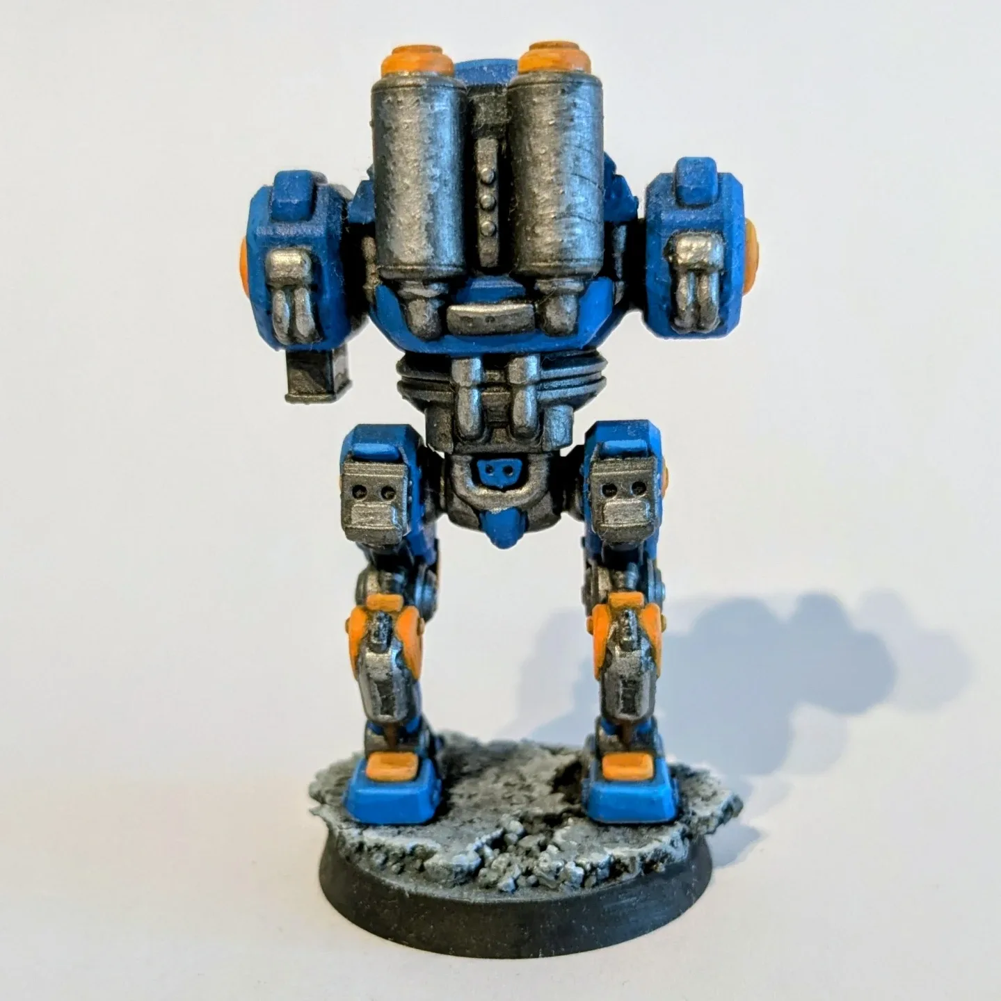 Painted Miniature Walker Mech Figure - photo 3