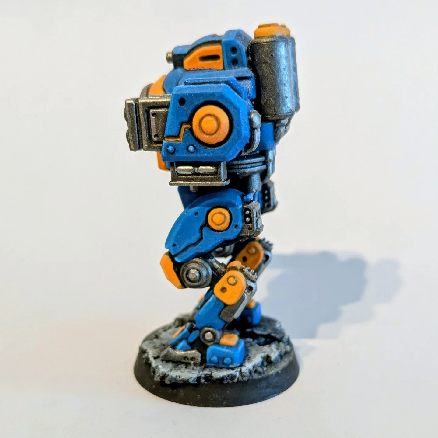 Painted Miniature Walker Mech Figure - photo 4