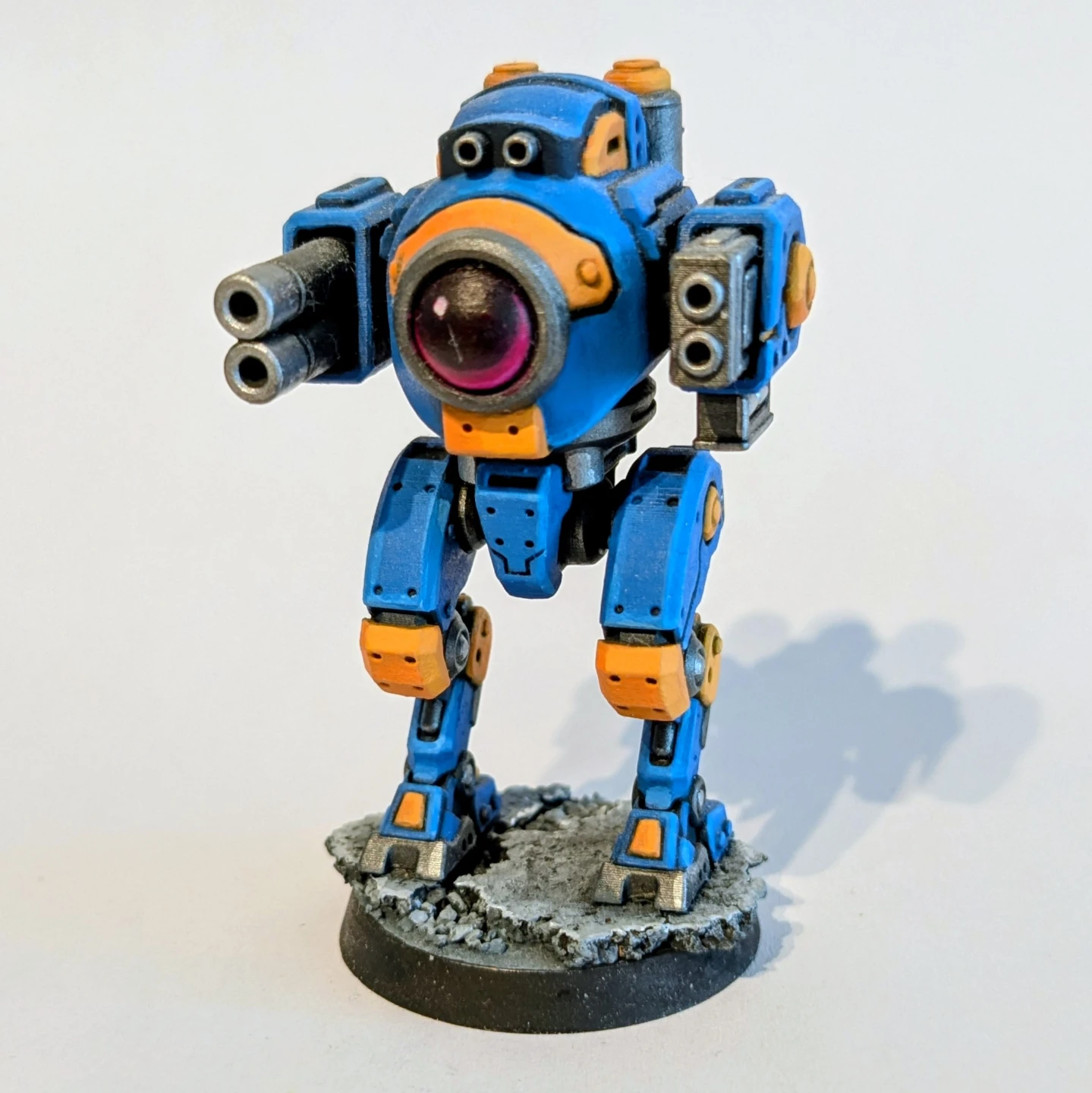 Painted Miniature Walker Mech Figure - photo 5