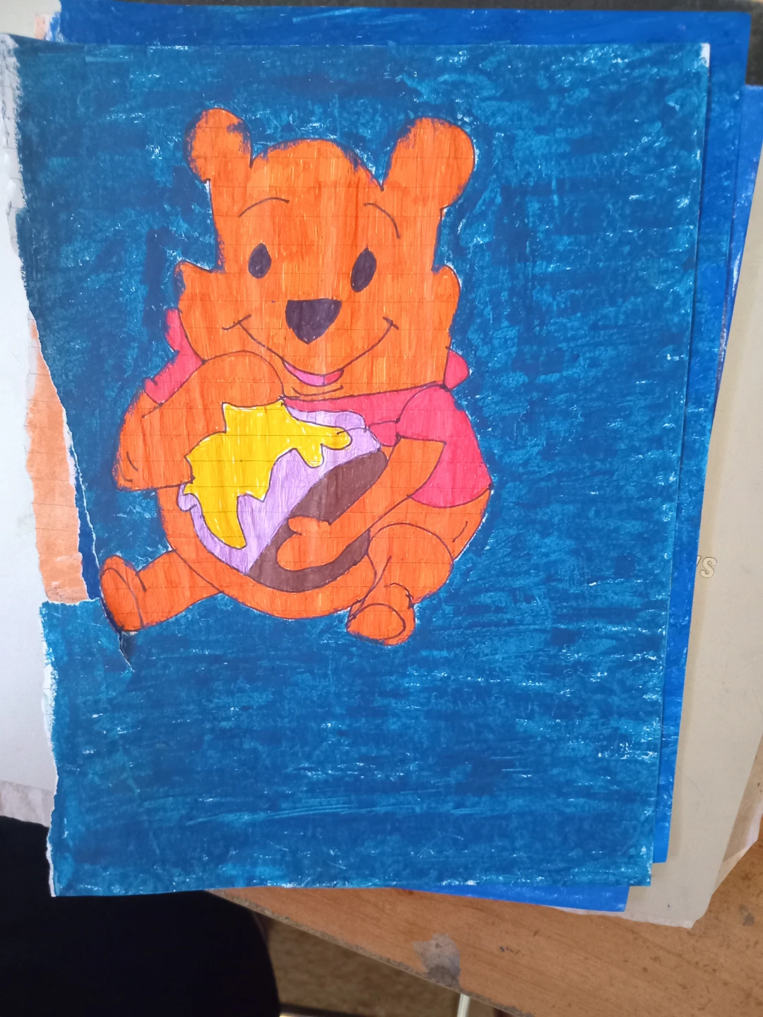 WINNIE THE POOH DRAWING BY SHERWIN