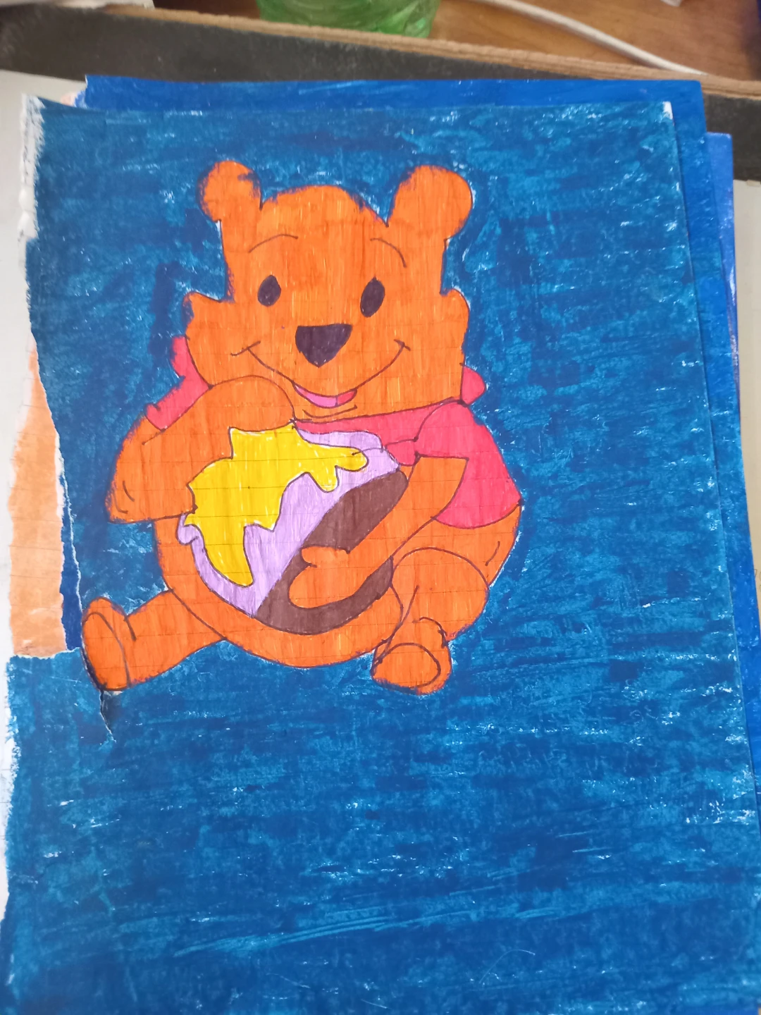 WINNIE THE POOH DRAWING BY SHERWIN - photo 2