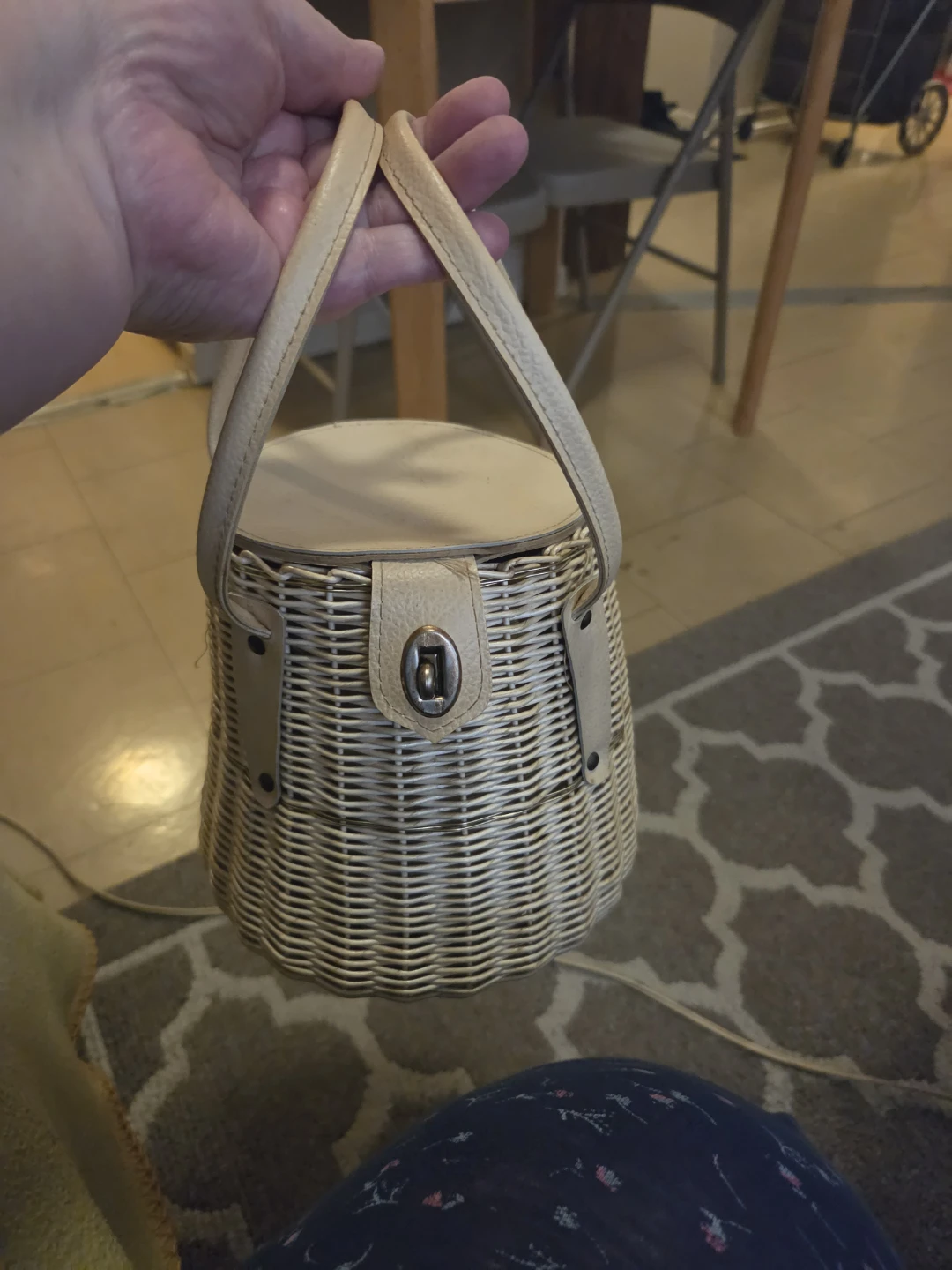 Vintage Wicker Handbag
