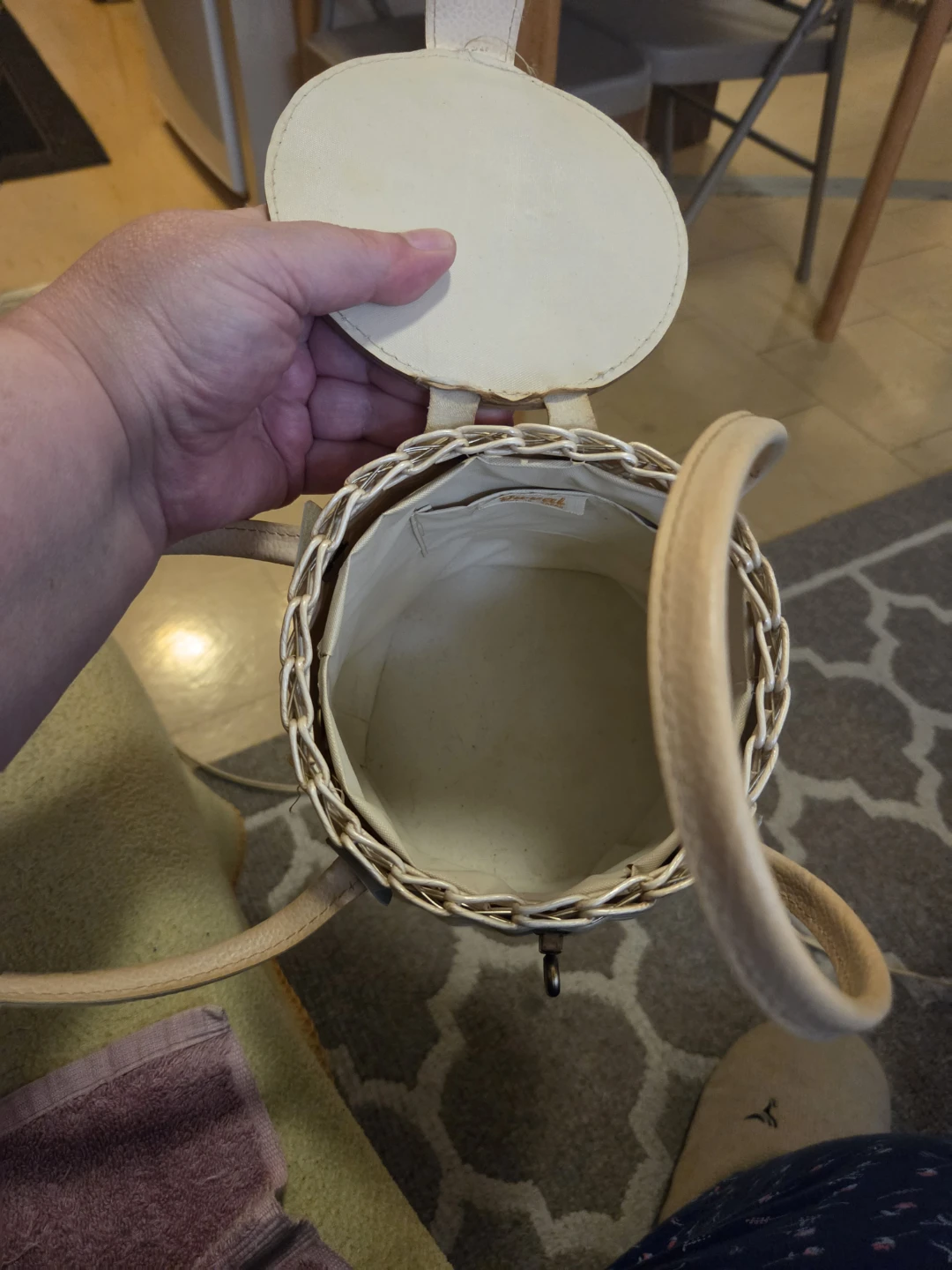 Vintage Wicker Handbag - photo 5