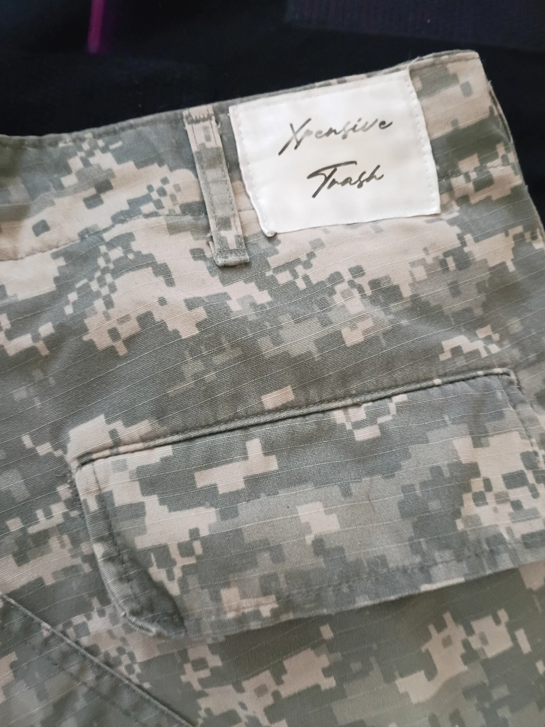 Wensive Trash Camo Pants with Smiley Faces - photo 2