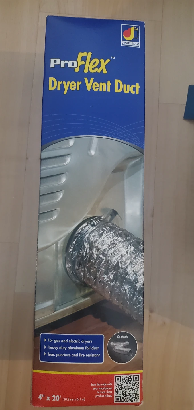 ProFlex Dryer Vent Duct 4" x 20'