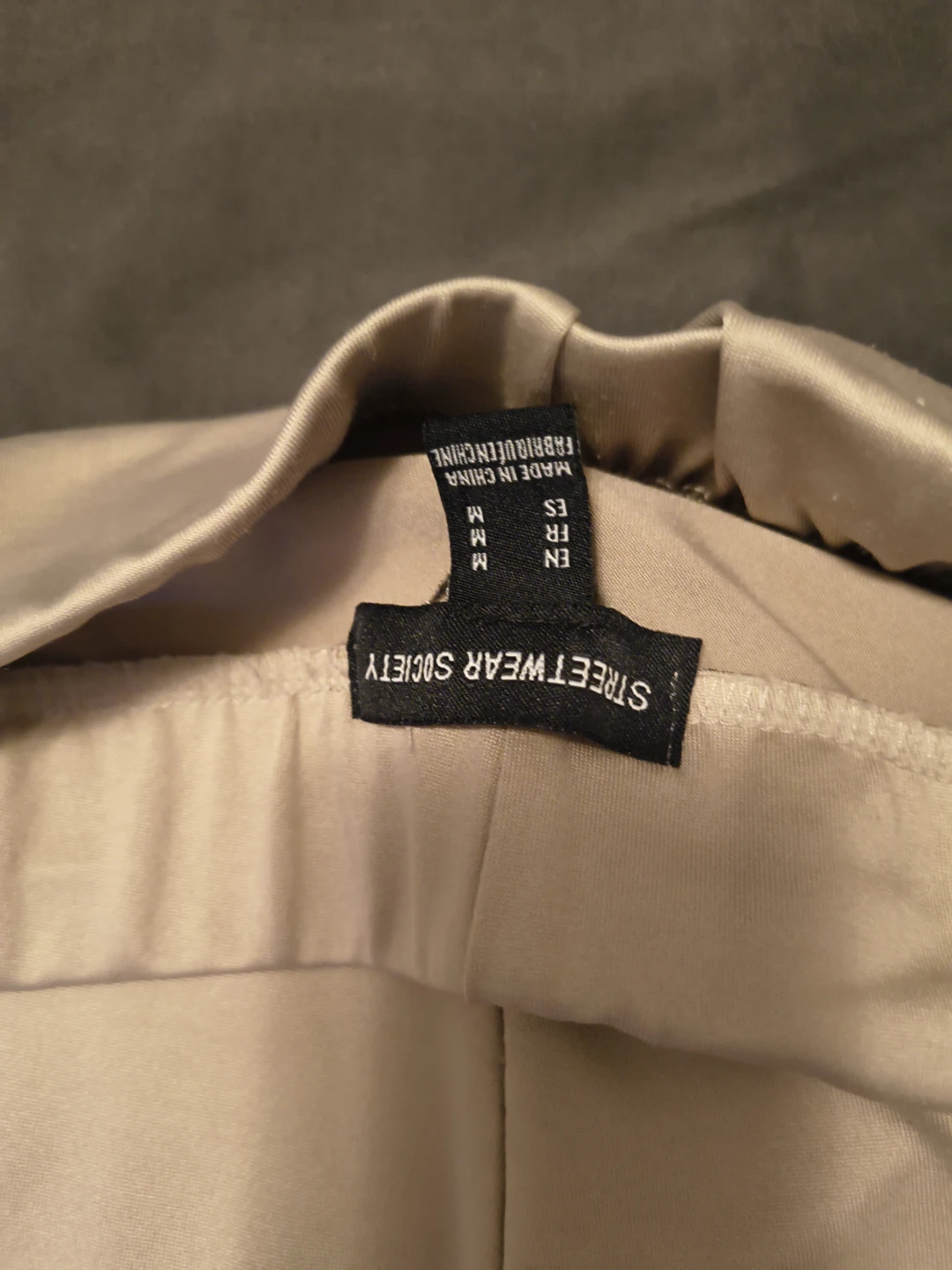 Streetwear Society Bell Bottom Pants - Tan - Size Medium - photo 3