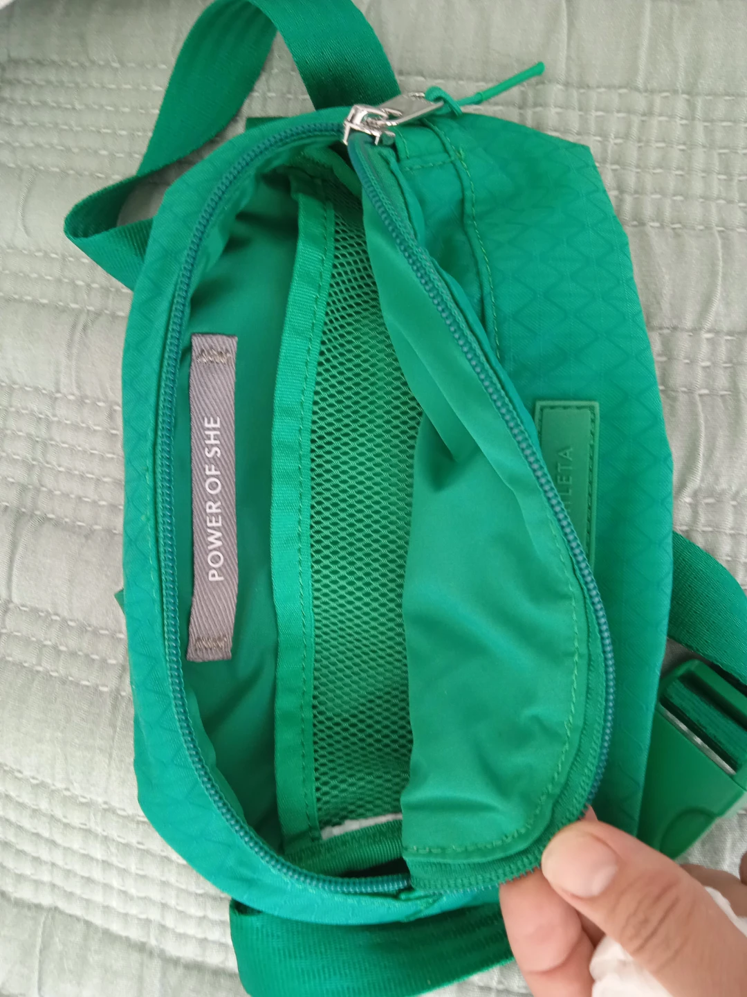 Athleta Green Fanny Pack / Crossbody Bag - photo 3