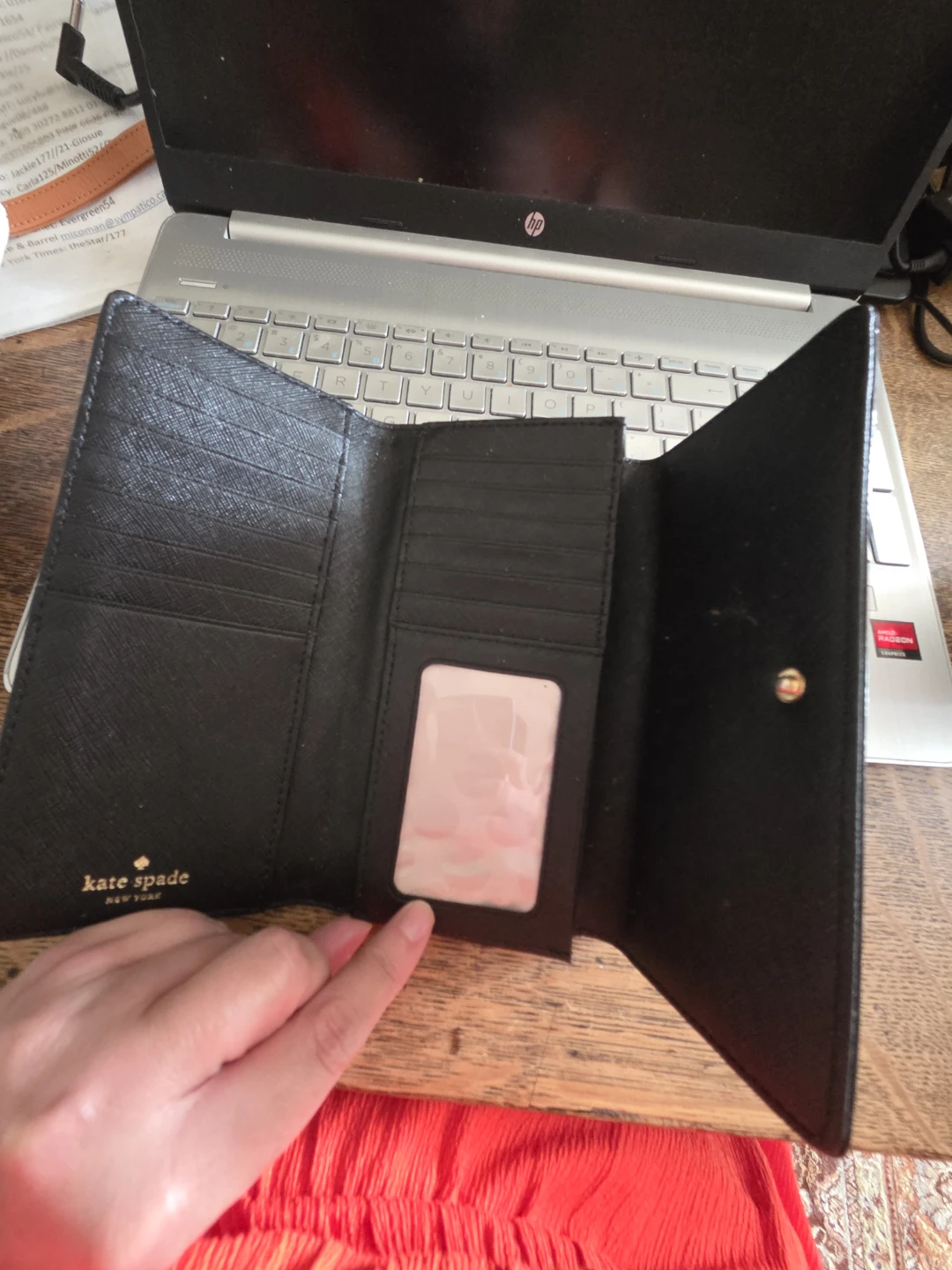 Kate Spade leather Black Wallet - photo 2