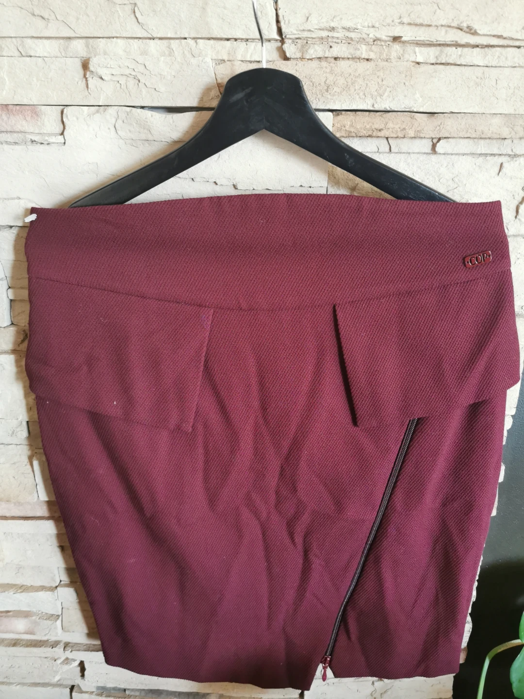 Cop. Copine Burgundy Skirt