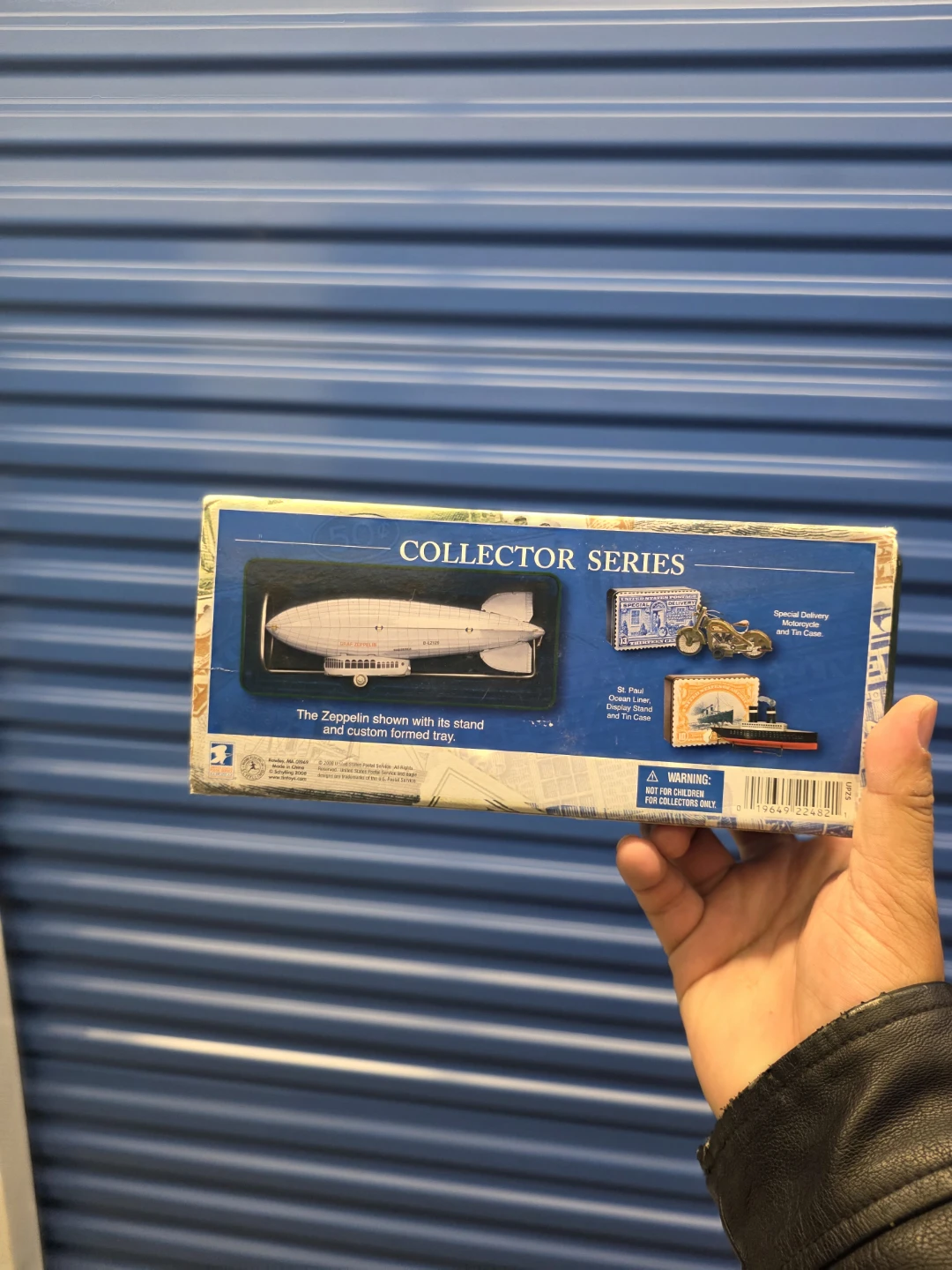 Schylling Graf Zeppelin Commemorative Tin Toy and Case