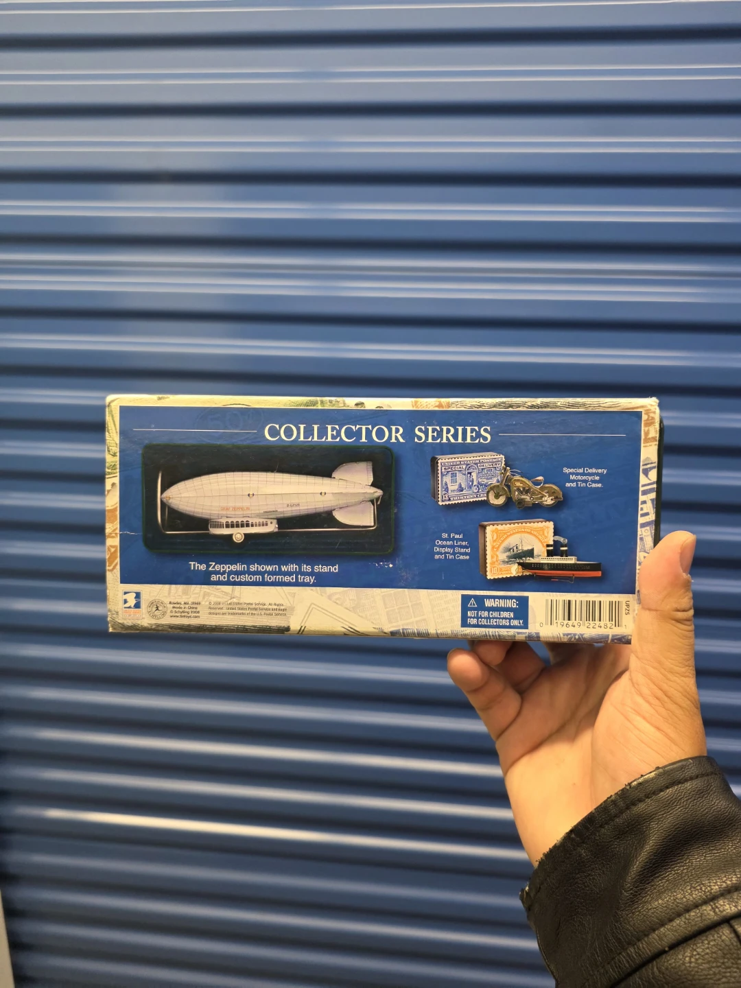 Schylling Graf Zeppelin Commemorative Tin Toy and Case - photo 2