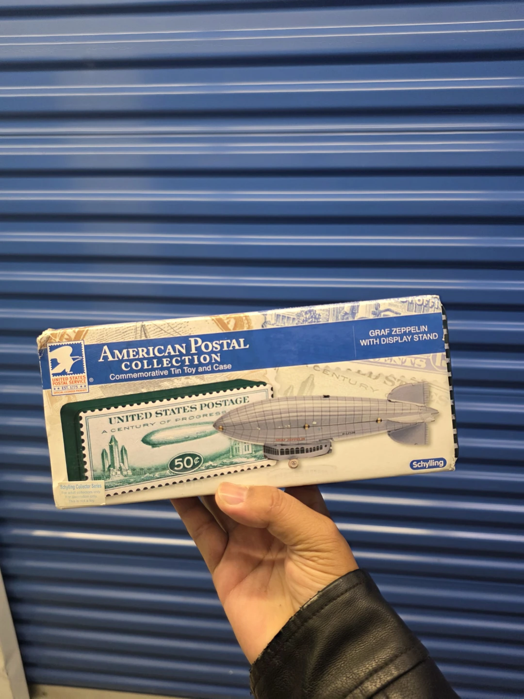 Schylling Graf Zeppelin Commemorative Tin Toy and Case - photo 3