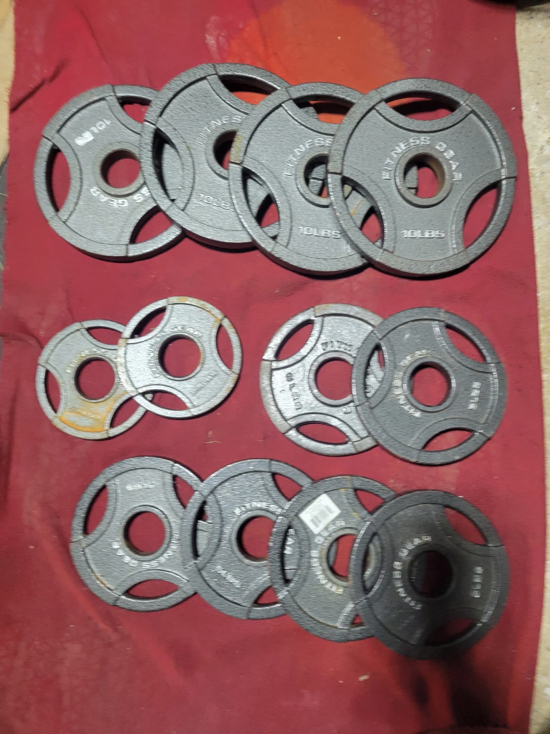 OLYMPIC 2" HOLE.  75LBs.   4-10s  6- 5s - photo 2