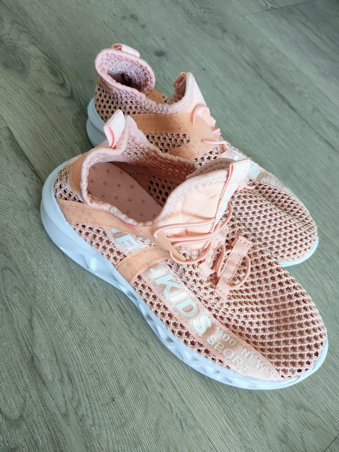 Kids' Pink Mesh Fashion Sneakers - photo 2