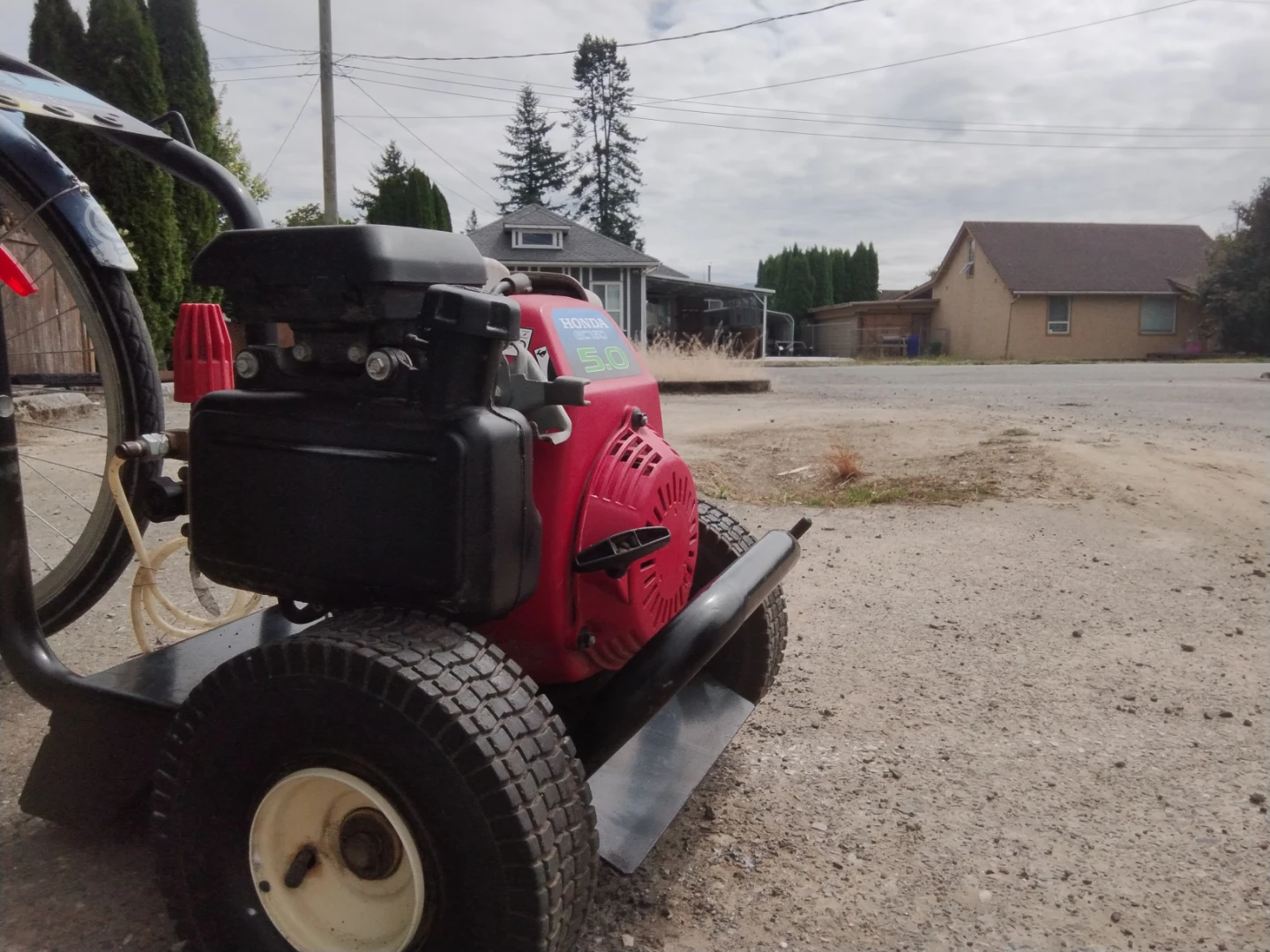 Honda gc160 5hp pressure washer - photo 2