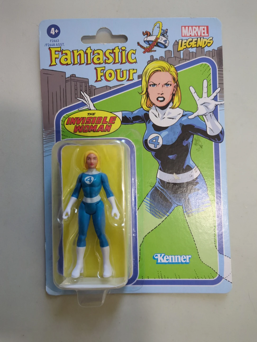 Marvel Legends Fantastic Four The Invisible Woman Action Figure