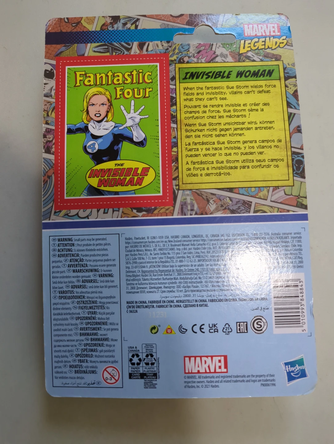 Marvel Legends Fantastic Four The Invisible Woman Action Figure - photo 2