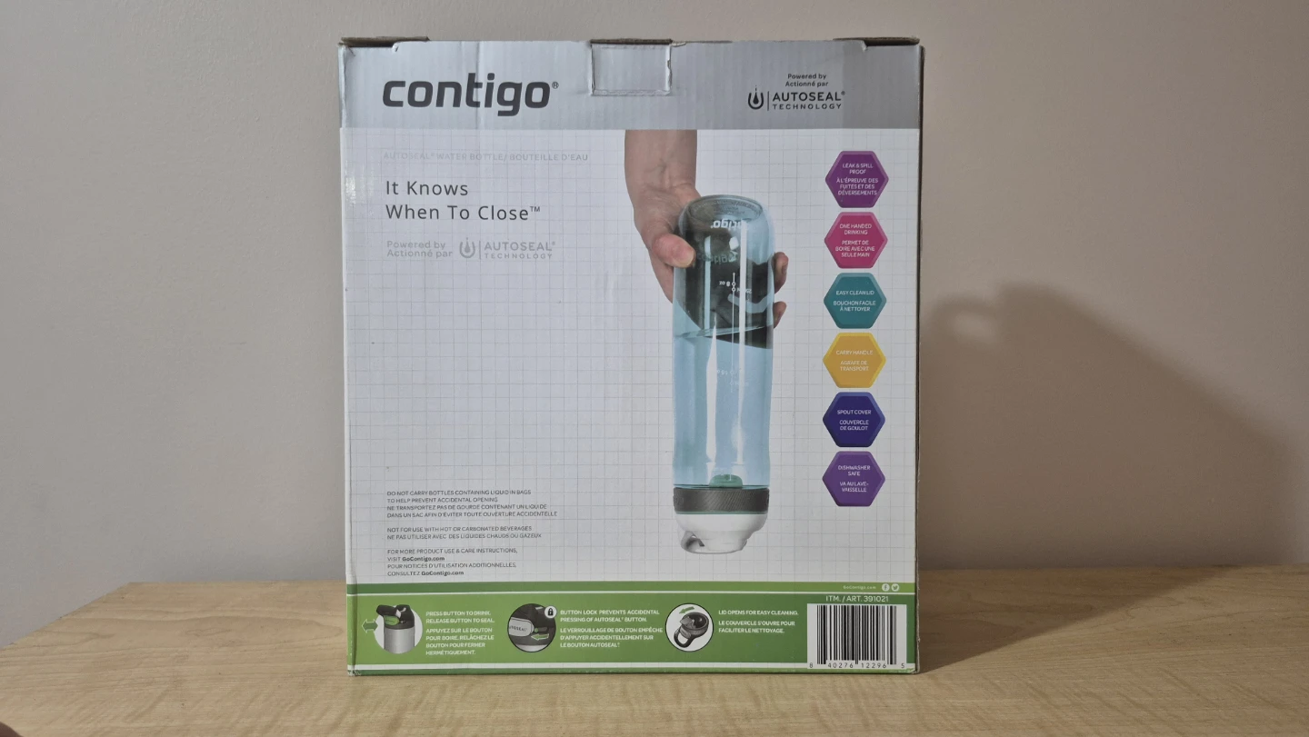 Contigo 3-Pack Autoseal Water Bottles, Brand New - photo 2