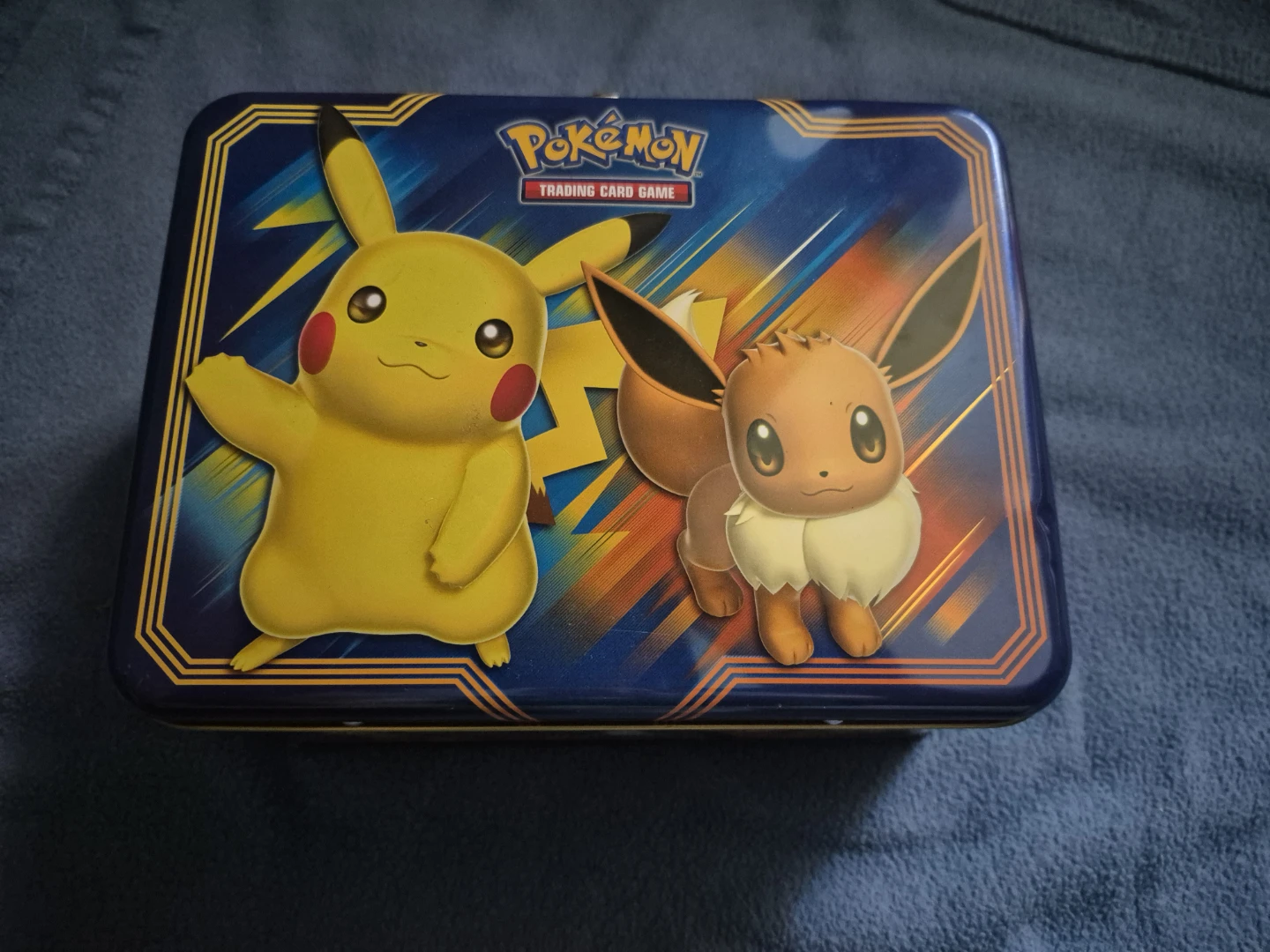 Pokemon Trading Card Game Tin with Cards - photo 2