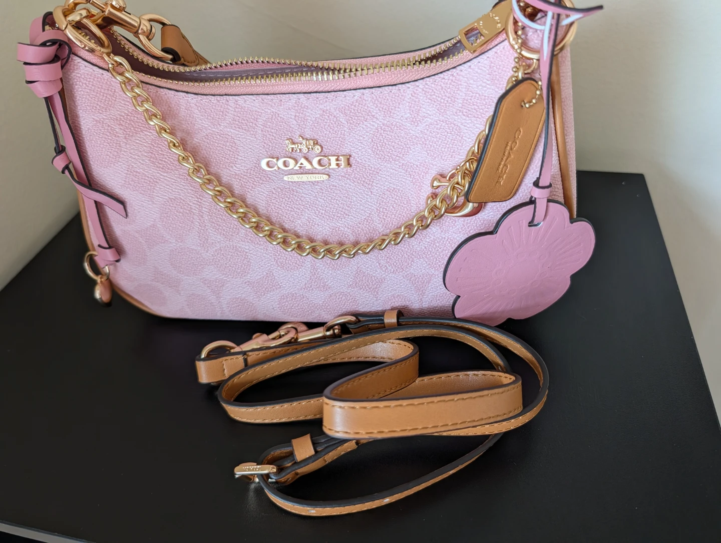 Coach Teri Shoulder Bag – Pink - photo 4