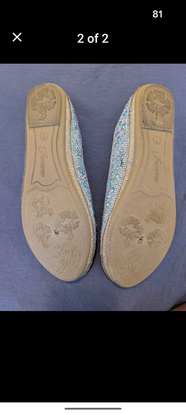 Memory foam.  Ballerina evening shoes