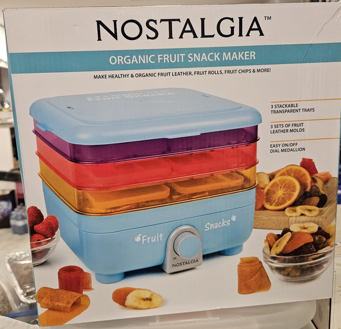 Nostalgia Organic Fruit Snack Maker FSM3