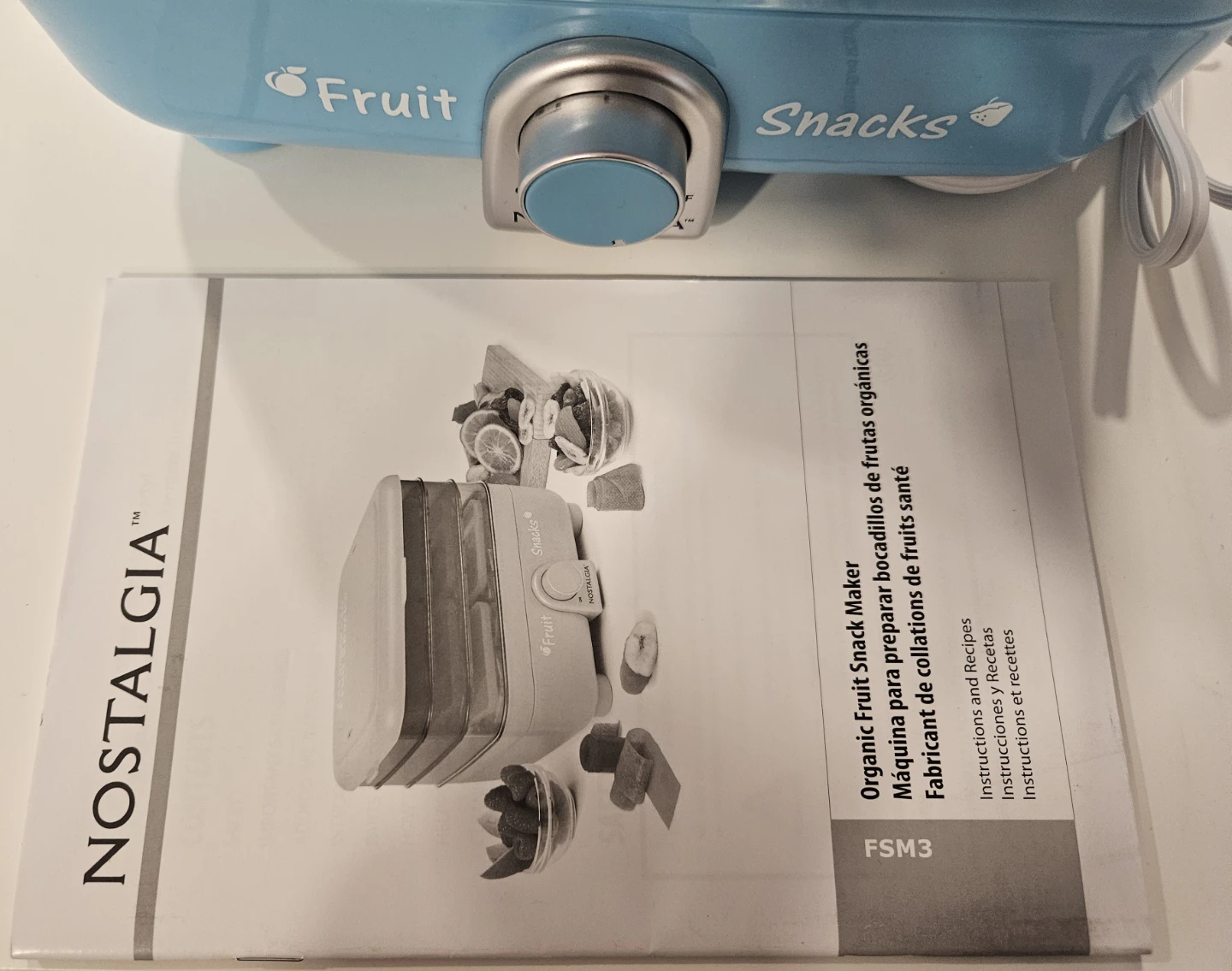 Nostalgia Organic Fruit Snack Maker FSM3 - photo 5