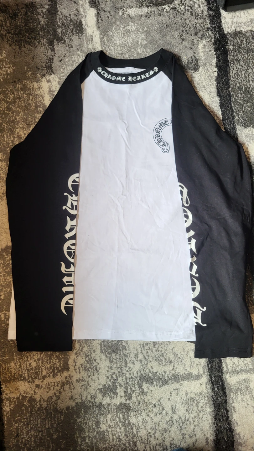 Chrome hearts long sleeve black and white - photo 4