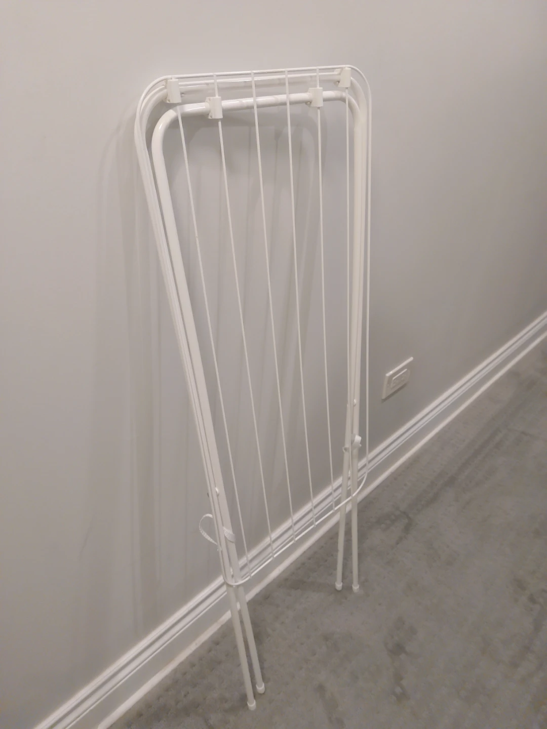 White Folding Drying Rack