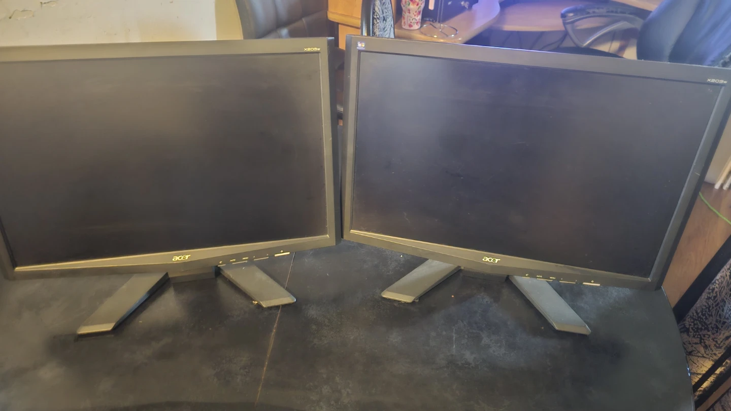 2 x Acer Monitors 22 inch - photo 4