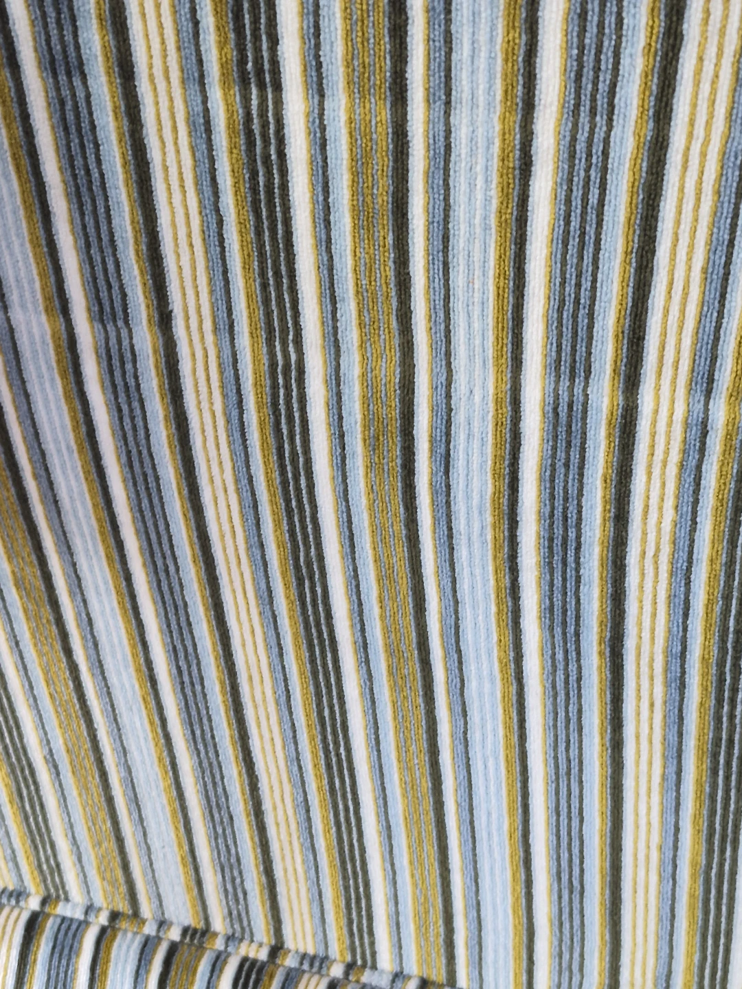 Rare KROEHLER Striped Loveseat and Armchair Set