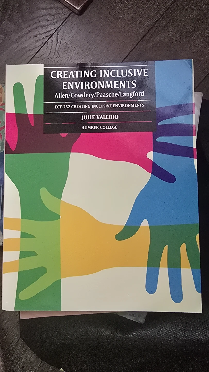 Creating Inclusive Environments Textbook