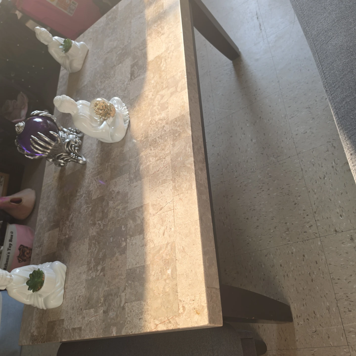 Coffee Table with Tiled Top - photo 4